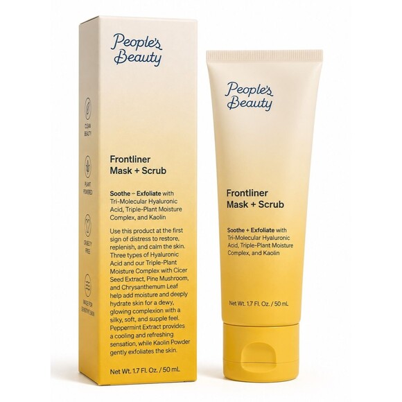 Unbranded Other - People’s Beauty Frontliner Mask + Scrub